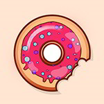 Online and free memory matching pairs games for adults: Donuts