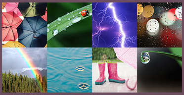 Rain Visual Memory Game